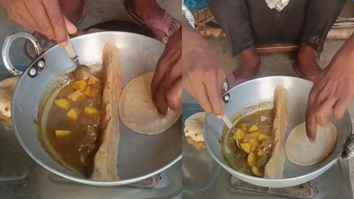 Comedian goes viral with bizarre Cooking Style