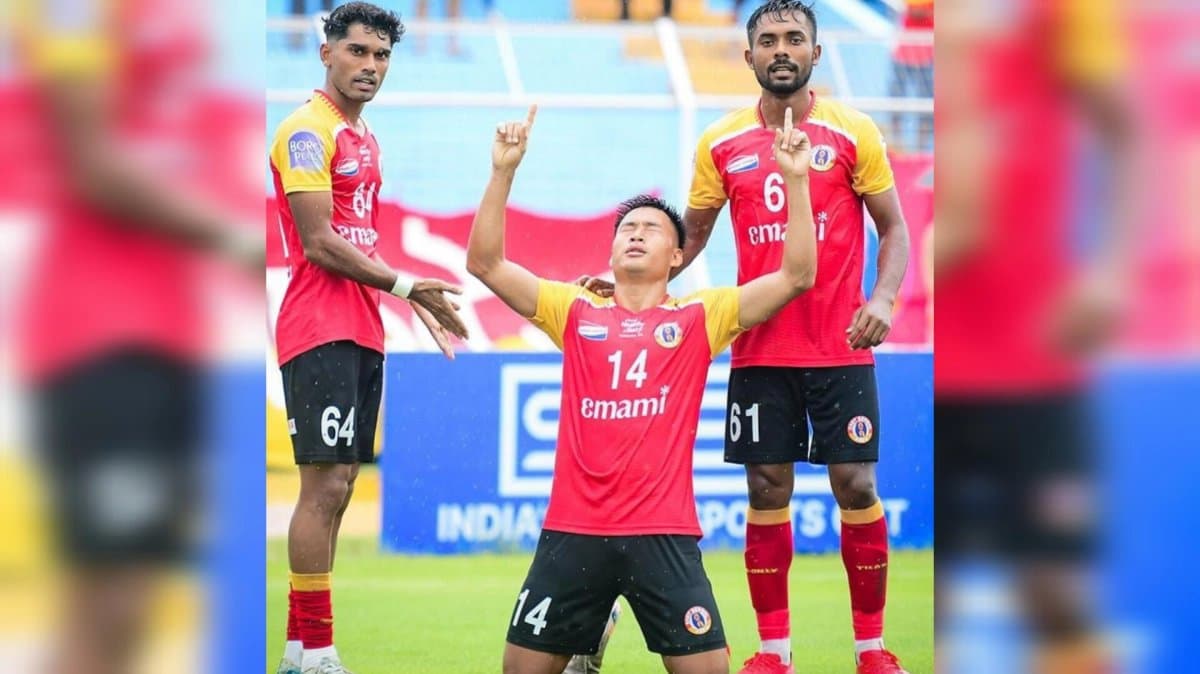 East Bengal defeat Diamond Harbour-advances towards championship 