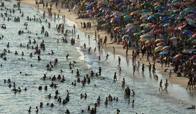 Heat wave in brazil 