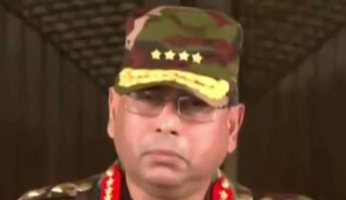 Bangladesh Protest update,  Army chief addresses nation gnr 