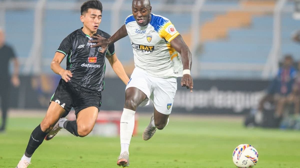 Down by two goals Mohammedan Sporting drew with Chennaiyin in ISL spt 