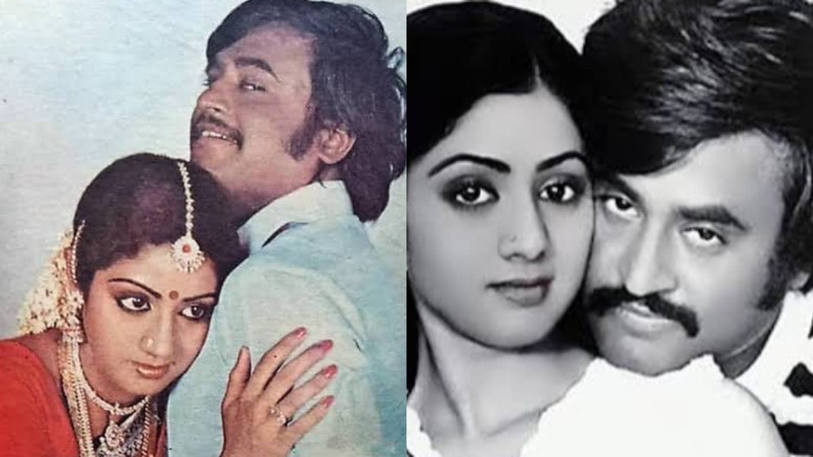 Rajinikanth and Sridevi s unrequited love story spread rumours among film industry 