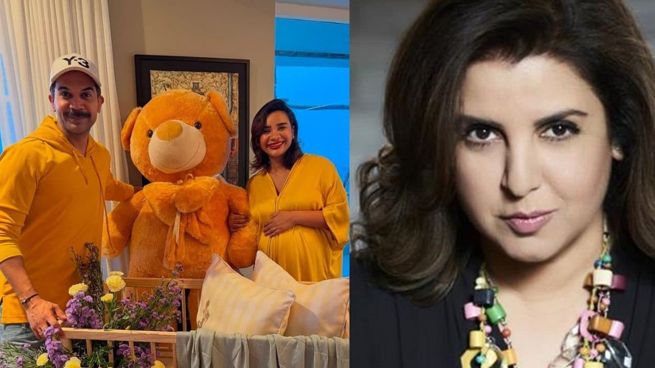 Farah Khan shares unseen photos from patralekhas baby shower and said this to Rajkummar Rao 