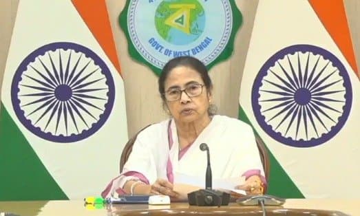 Mamata has announced school-college holidays in nine districts from Wednesday to Saturday