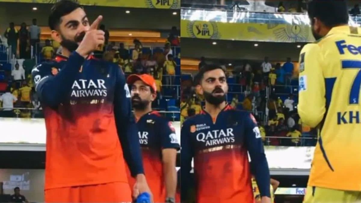 IPL 2025: Royal Challengers Bengaluru vs Chennai Super Kings match was marked by a heated confrontation between Virat Kohli and Khaleel Ahmed spt 