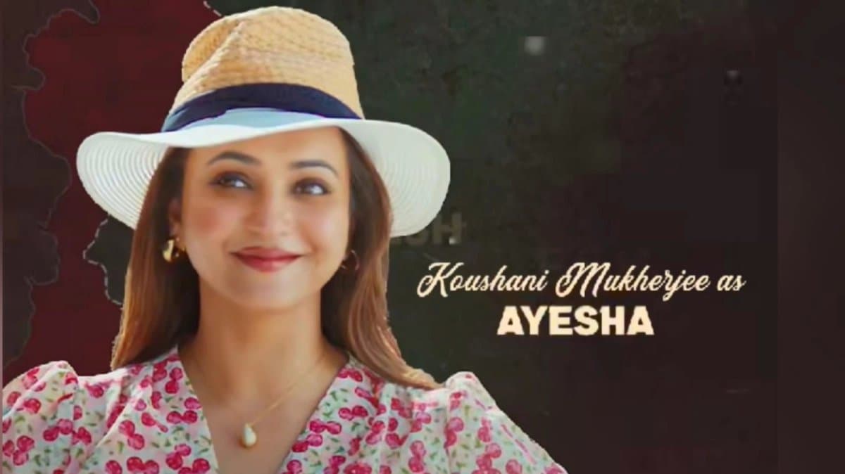 First look of actress Koushani Mukherjee in Raktabeej 2 