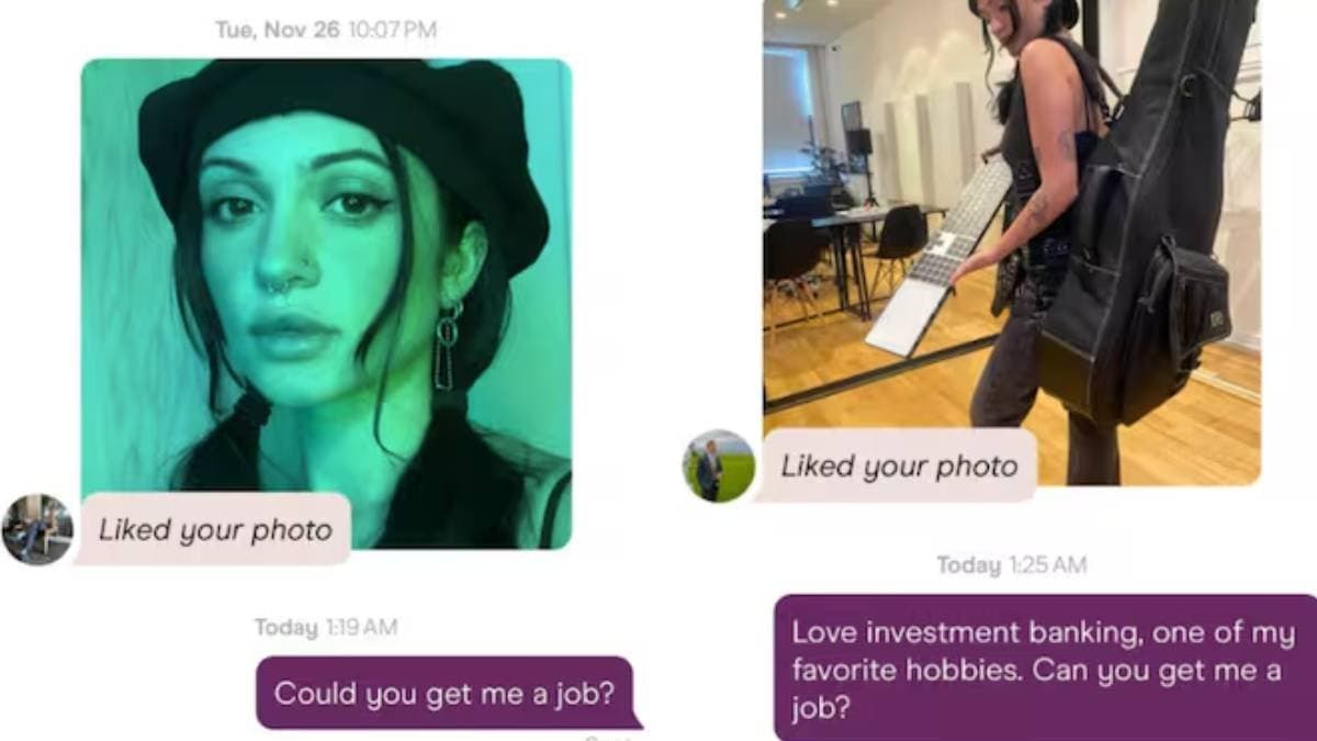  woman used dating apps for job networking gnr
