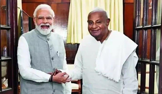 Karnataka: ‌কর্নাটকে জেডিএসের সঙ্গে আসনরফা করে ফেলল বিজেপি 