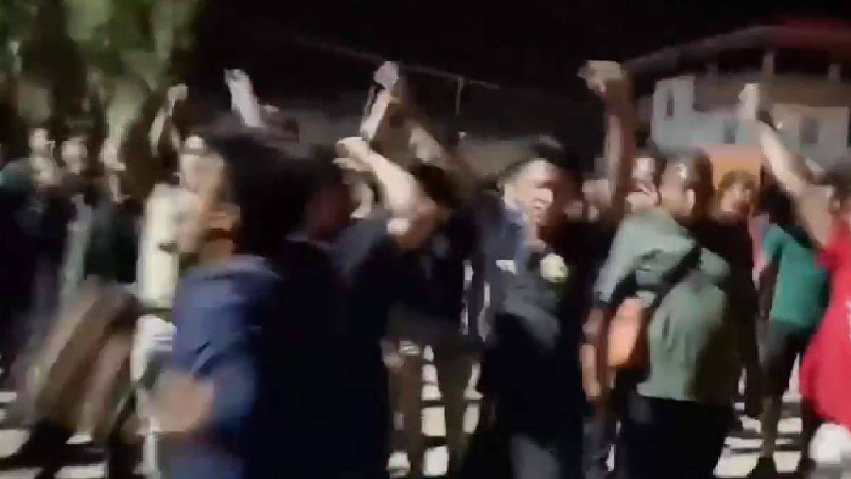 Manipur sitiation update Protesters Pour Petrol On Head