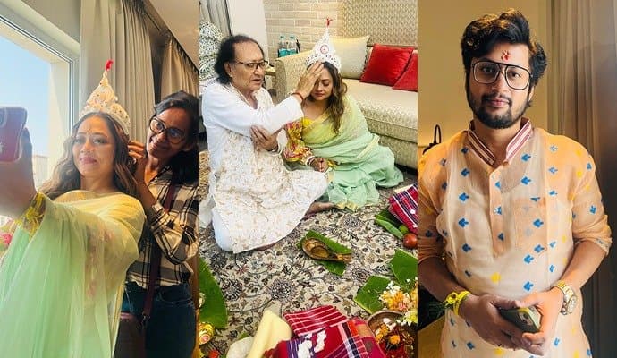 Rupanjana Mitra: বিয়ের পিঁড়িতে রূপাঞ্জনা মিত্র! খোলা চুল আর প্যাস্টেল শেডের শাড়িতে সারলেন সকালের আয়োজন! 