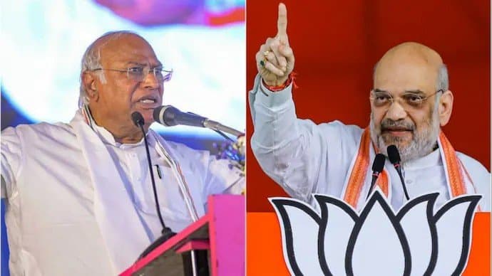 Amit shah : খাড়গে কংগ্রেসের শিকার : অমিত শাহ 