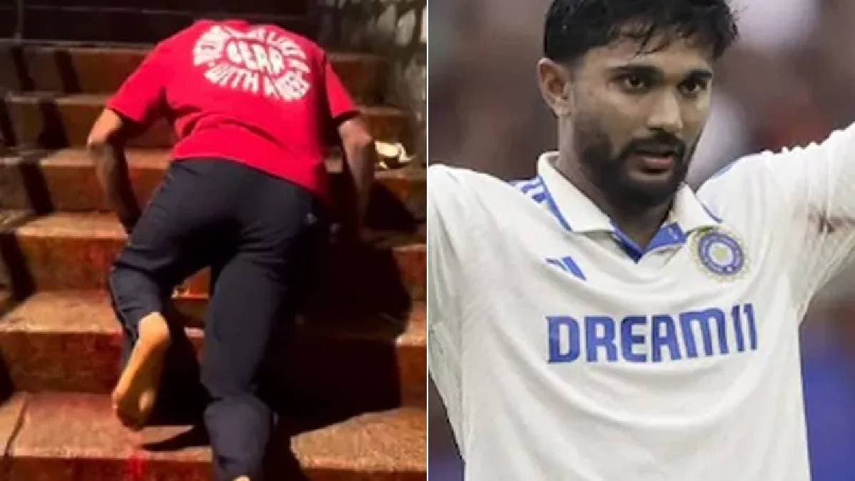 India Star Climbs Tirupati Stairs On Knees After Return From BGT spt