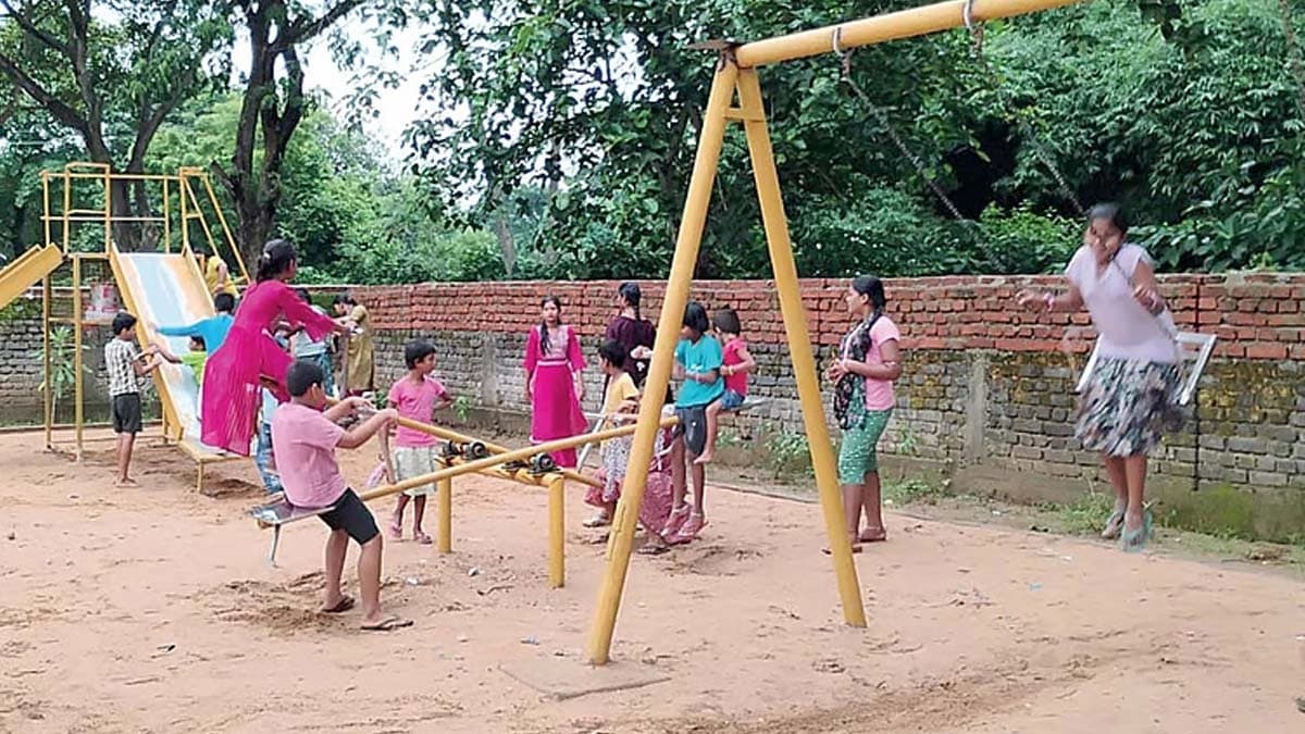 Youths gift children a space to play in Odisha Gunupur