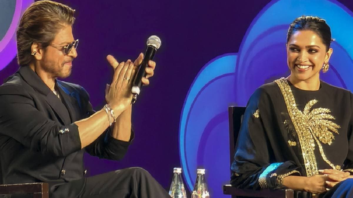 Shah Rukh Khan s emotional words for Deepika Padukone win the day at WAVES