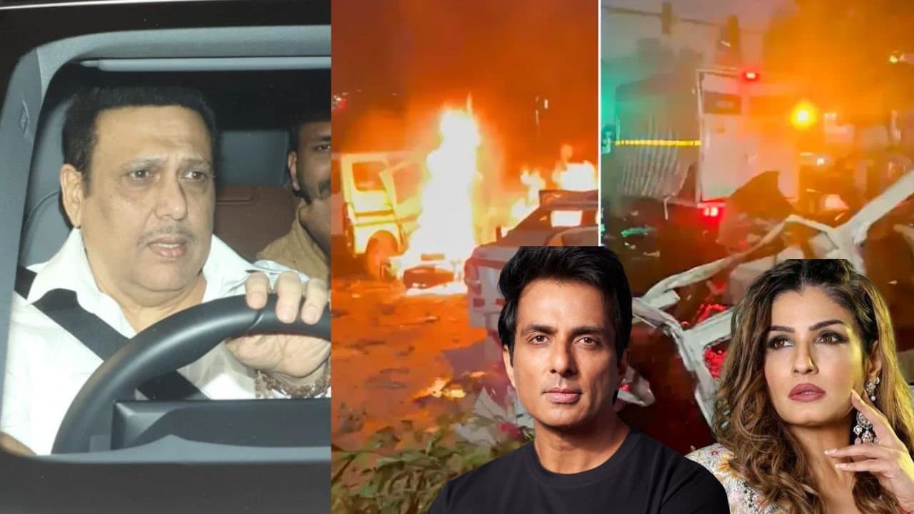 Govinda Visits Hospital to Meet Dharmendra Raveena Tandon and Sonu Sood Express Condolences After Delhi Red Fort Blast