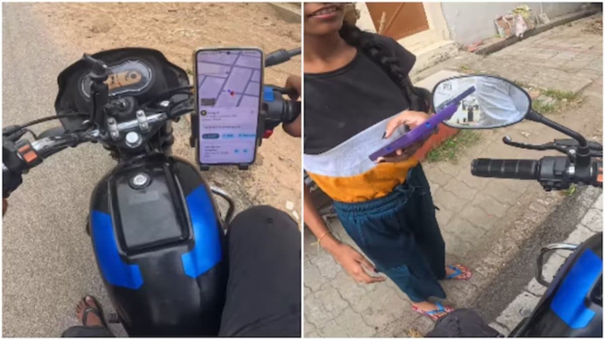 Woman booked a bike cab to ride 180 meters only the reason will shock you
