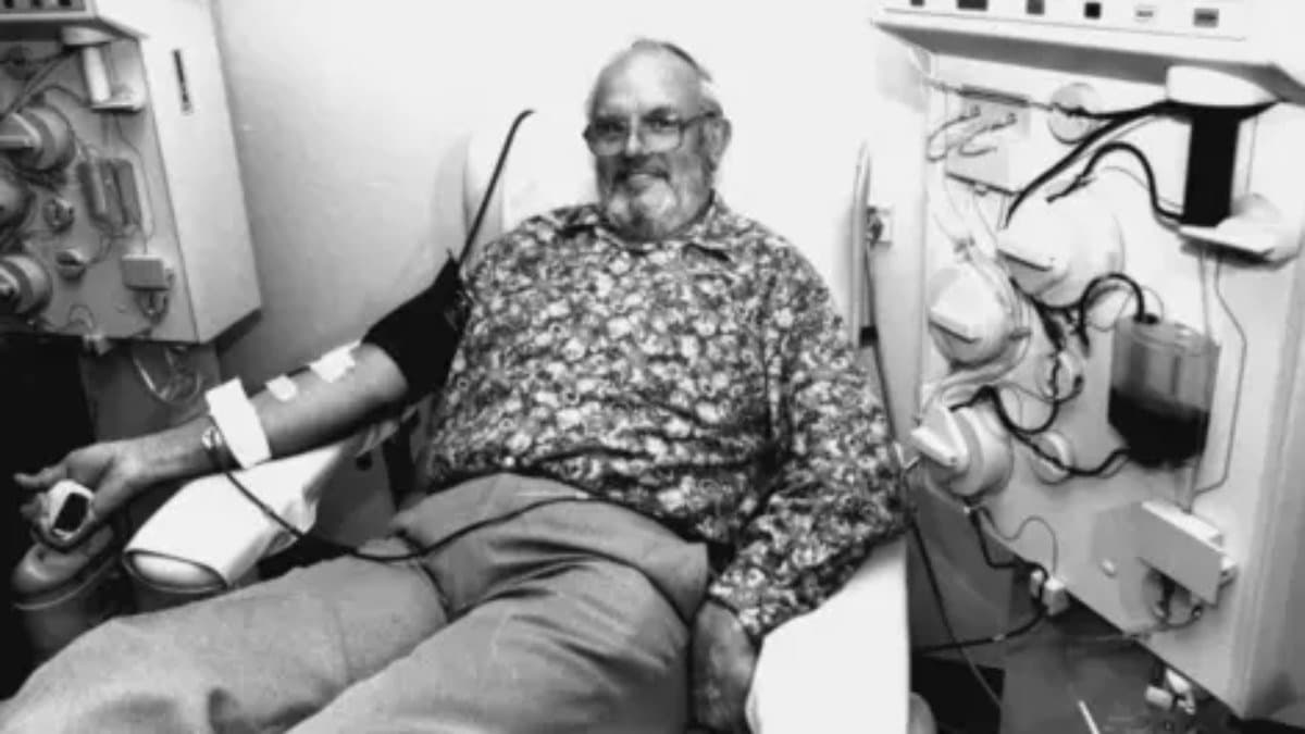 James Harrison saved over 2 million child by donating blood