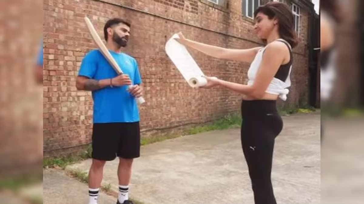 Anushka Sharma Outplays Virat Kohli With Her Own Cricket Rulebook In An Ad spt