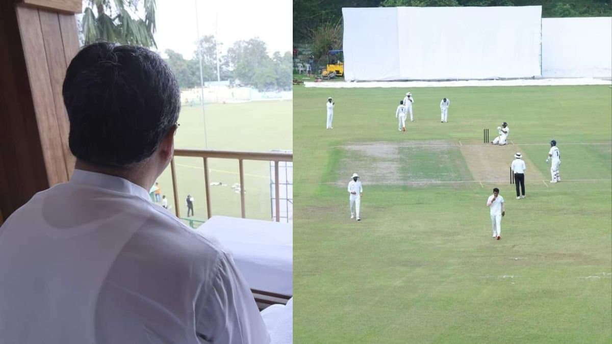 Tripura CM manik saha opens up on international cricket stadium of the state gnr 