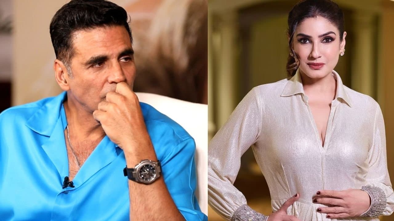 Raveena Tandon reacts to people discussing her engagement with Akshay Kumar