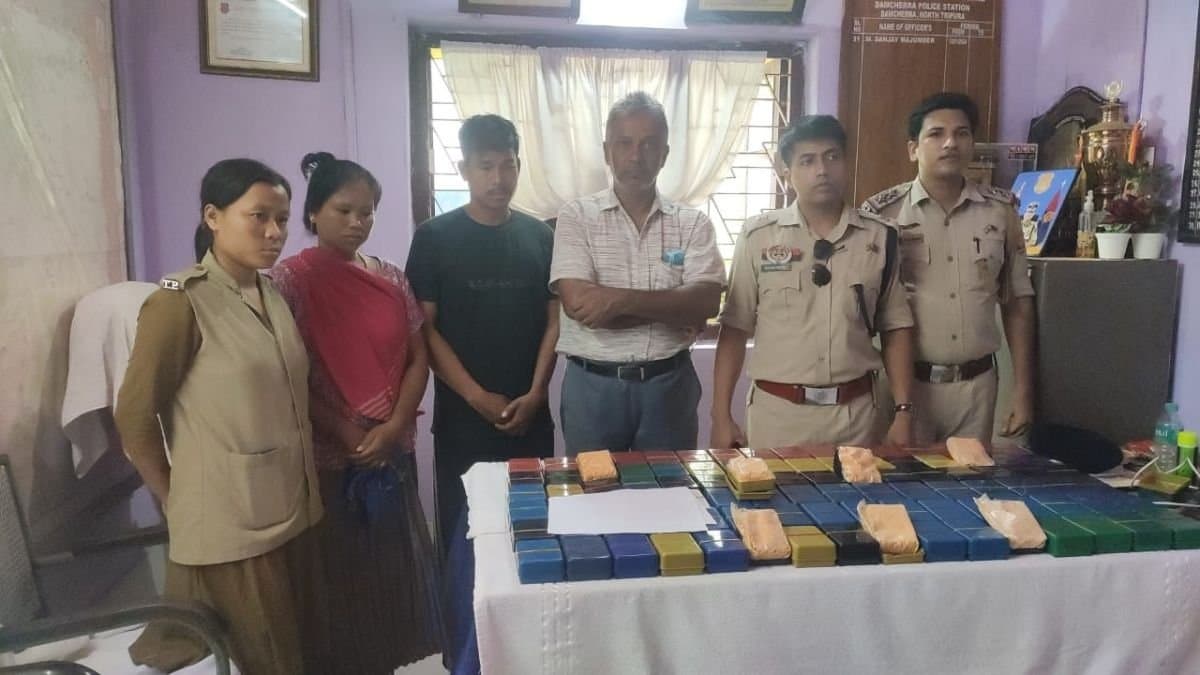  11 crores worth drugs rescued in Tripura three detained gnr 