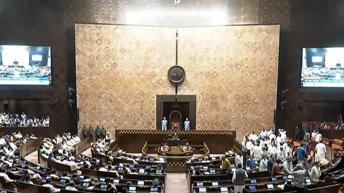 Chaos In Rajya Sabha After Cash Bundle Found On Congress MP's Seat