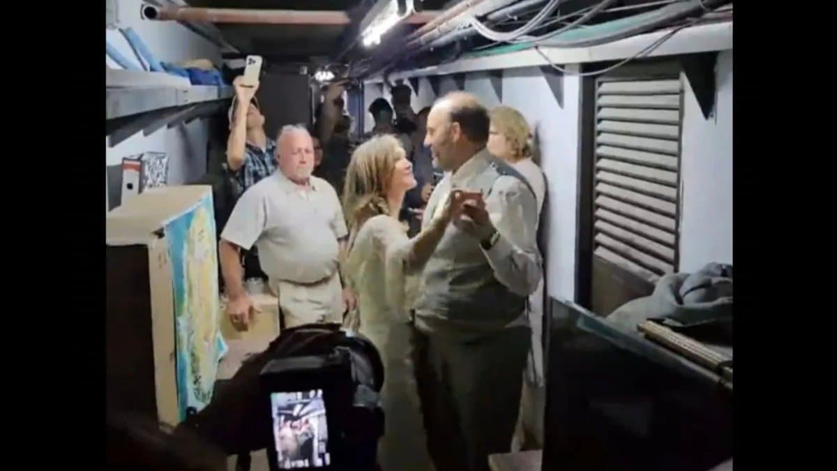 Jerusalem Newlyweds First Dance In Bunker Amid Missile Strikes Goes Viral gnr 