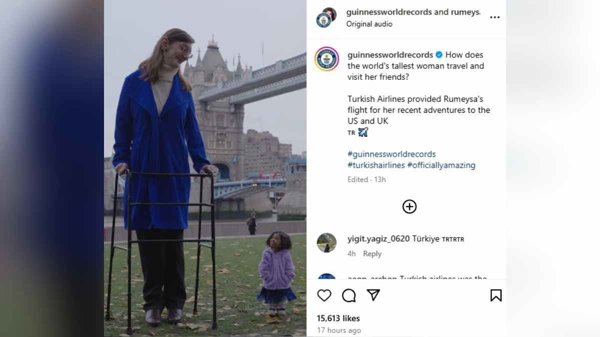 Why flying is different for the worlds tallest woman She reveals in intriguing video gnr