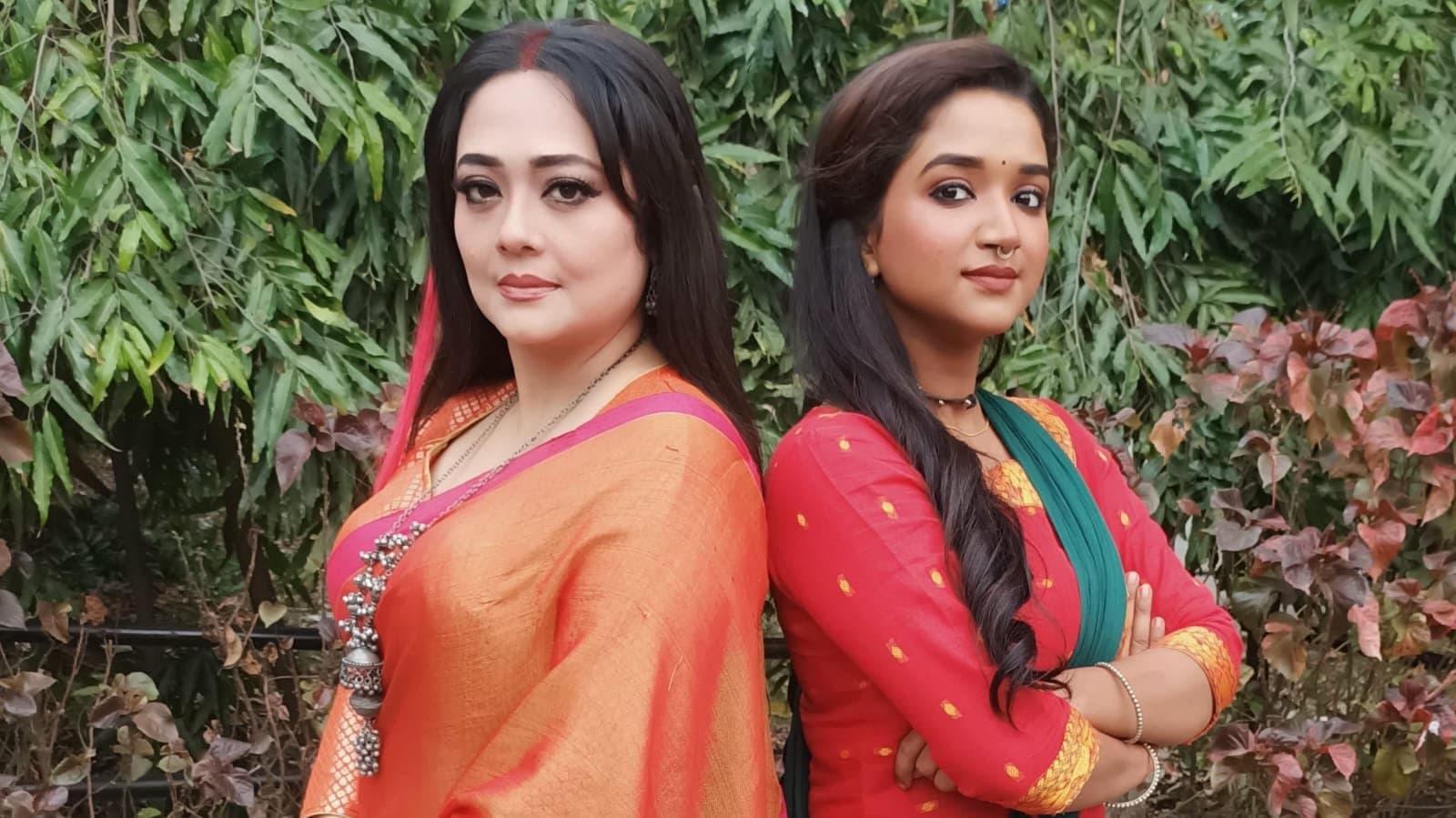 Set visit of sun bangla serial putul ttp which starring Rupanjana Mitra and Kheyali Mondal 