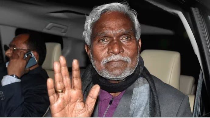 Champai Soren in Delhi for personal work  gnr 