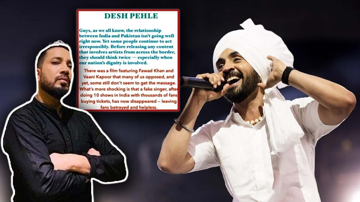 Mika Singh Slams Diljit Dosanjh for Casting Pakistani Actress