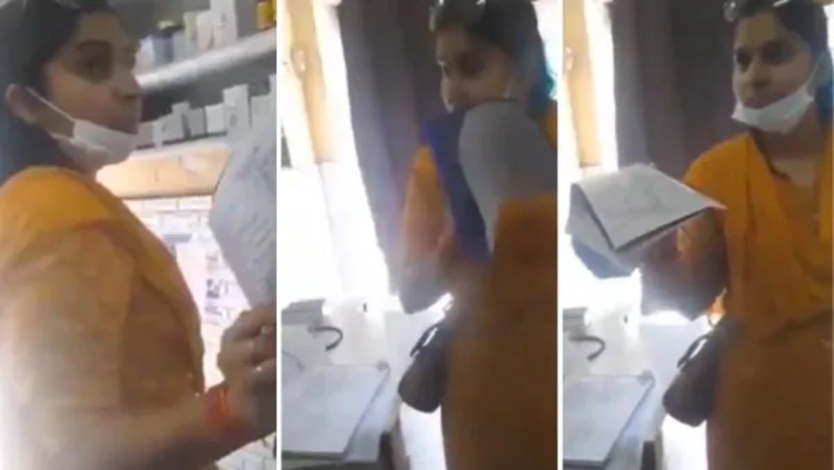 Do not bargain, Female Drug inspector caught on camera seeking bribe in Uttar Pradesh gnr