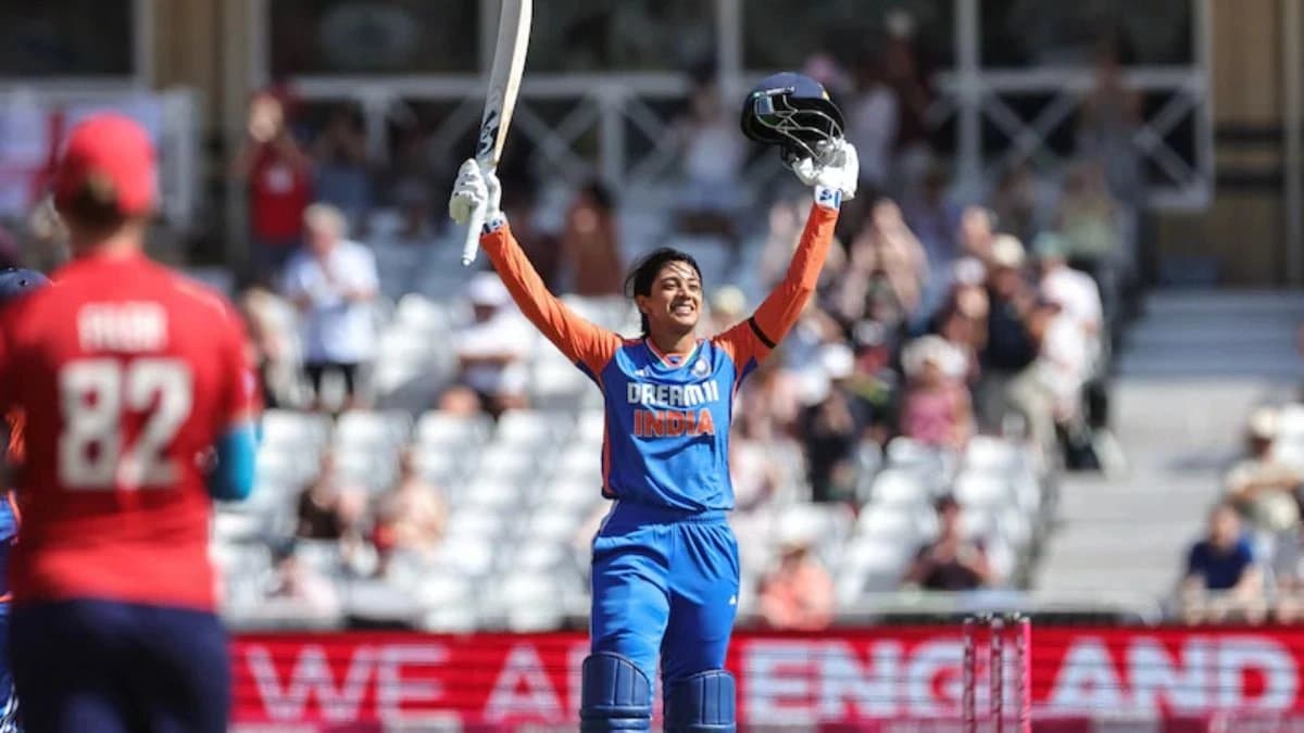 Indian cricketer Smriti Mandhana moves to third spot in ICC T20I rankings for batters 