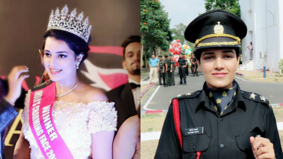 Once a beauty contest winner Garima Yadav is now serving as Indian Army Lieutenant