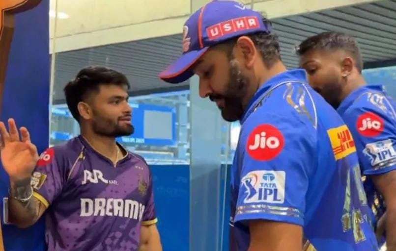 After Virat Kohli Rinku Singh approaches Rohit Sharma for bat