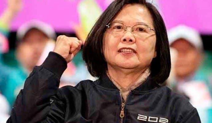 Taiwan’s president says islands future must be decided by its people 