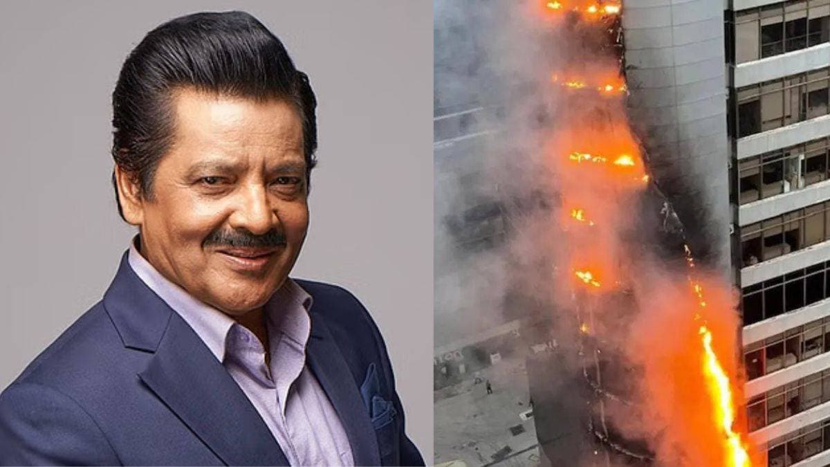 Popular bollywood singer Udit Narayan escapes after fire in his building says incident affected him mentally ENT