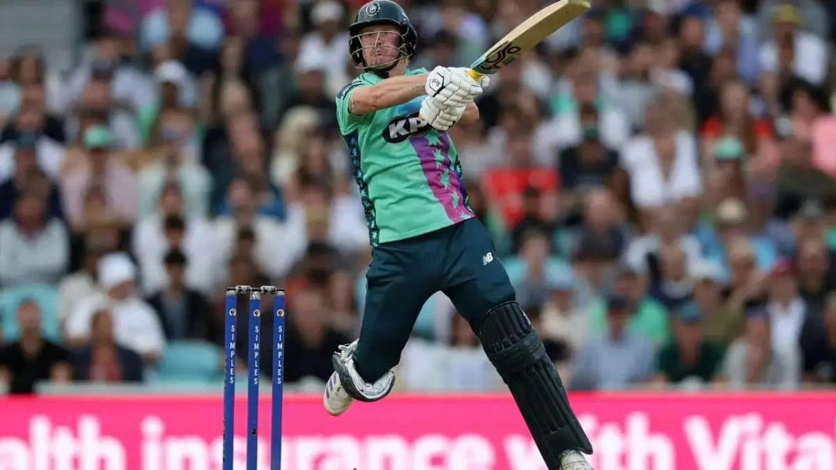  Jordan Cox creates history as The Oval invincibles scored highest ever total 