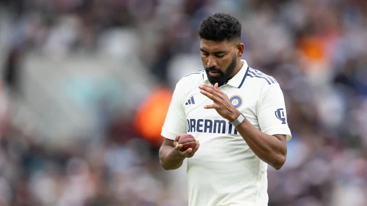 Umpire Kumar Dharmasena shared a photograph of Mohammed Sirajs match winning delivery on instagram 