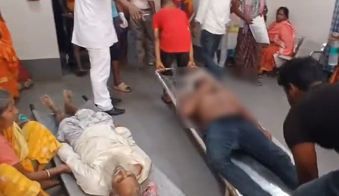 Murshidabad: ‌জমিতে ছাগলের ধান খাওয়াকে কেন্দ্র করে বিবাদ, বোমাবাজিতে জখম সাত