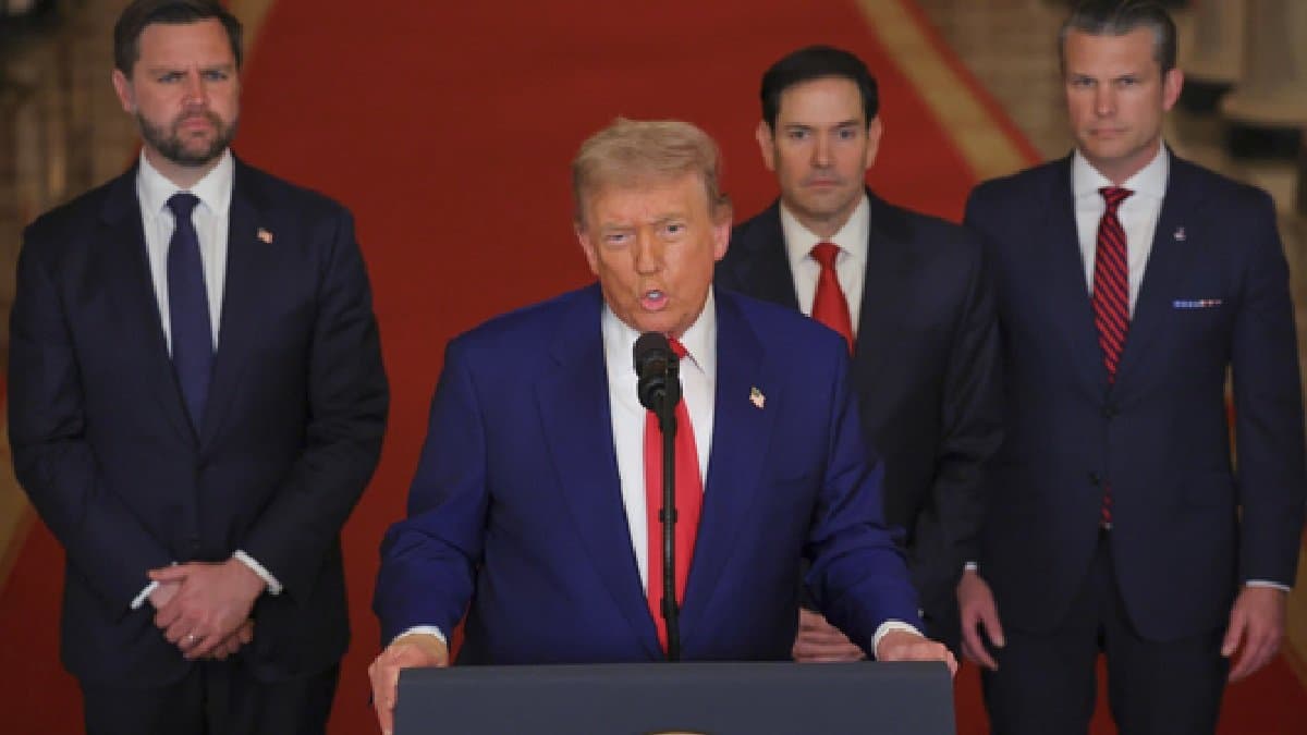 Iran Israel Conflict What Trump says  after US bombs three nuclear sites in Iran