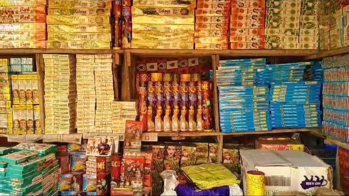South 24 Pargana illegal Firecrackers selling fast before deepavali gnr
