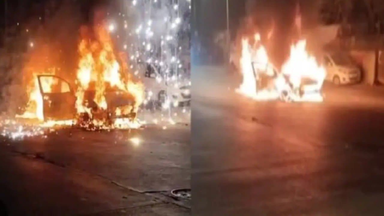 Delhi Explosion First CCTV image of Red Fort blast Car emerges