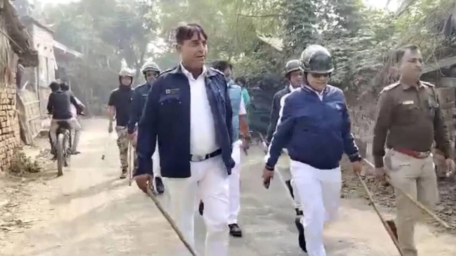 পতাকা লাগানোকে কেন্দ্র করে তৃণমূল- আইএসএফ সংঘর্ষ, উত্তপ্ত ভাঙড়
