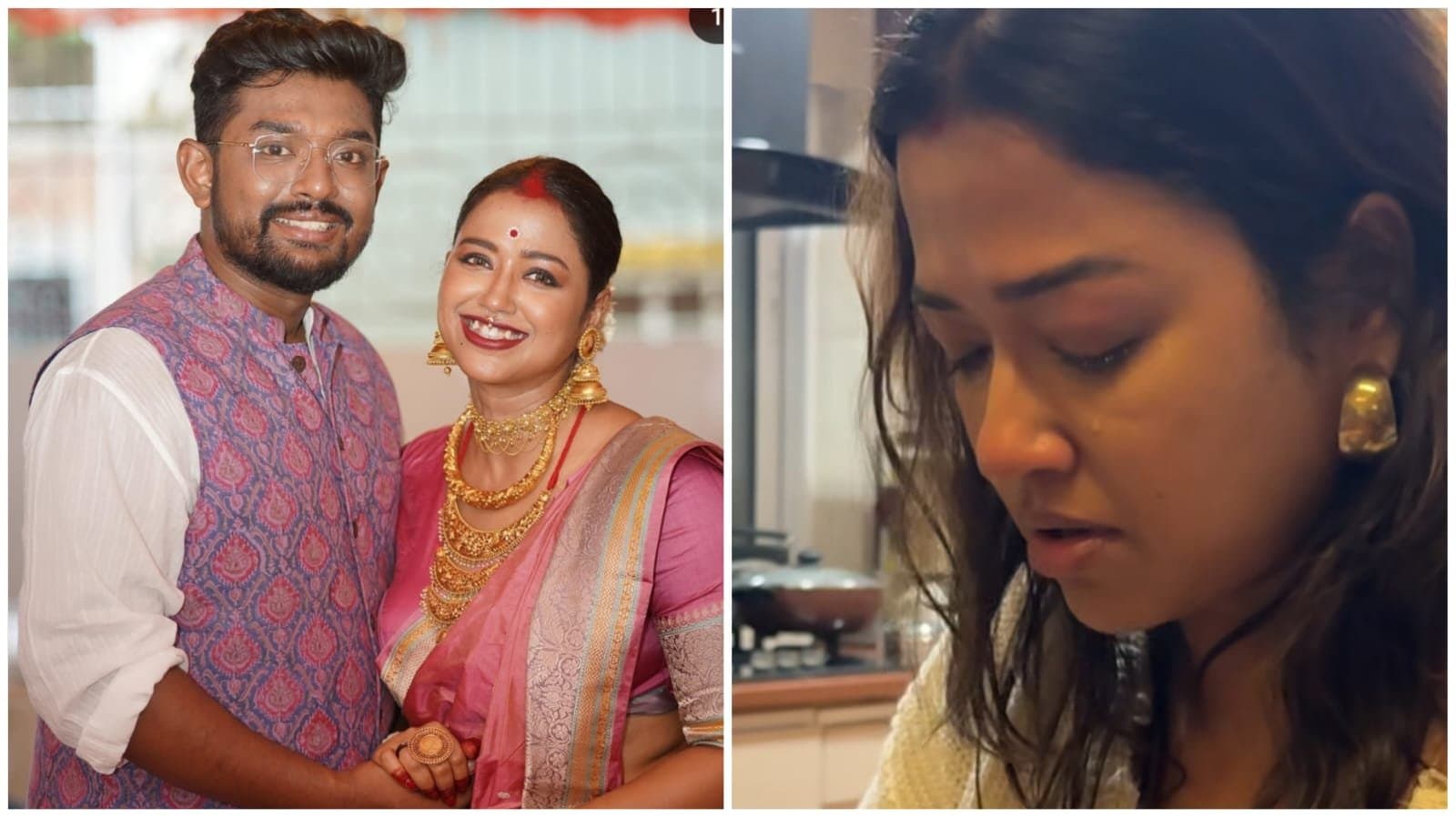     tollywood actress sohini sarkar shared a video on social media netizens says may be hassle between husband shovon ganguly ent