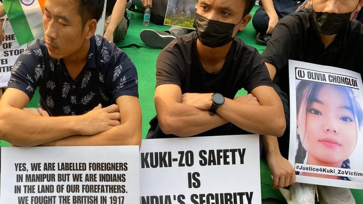 Manipur houses torched fresh disturbance arose