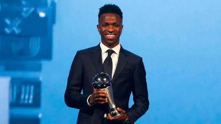 Vinicius Junior crowned FIFA best player of the year spt 