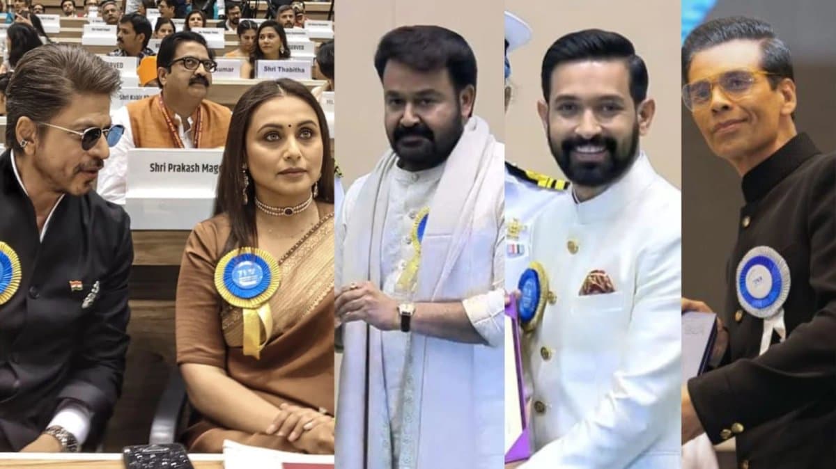  71st National Film Awards updates Shah Rukh Khan to Mohanlal honord