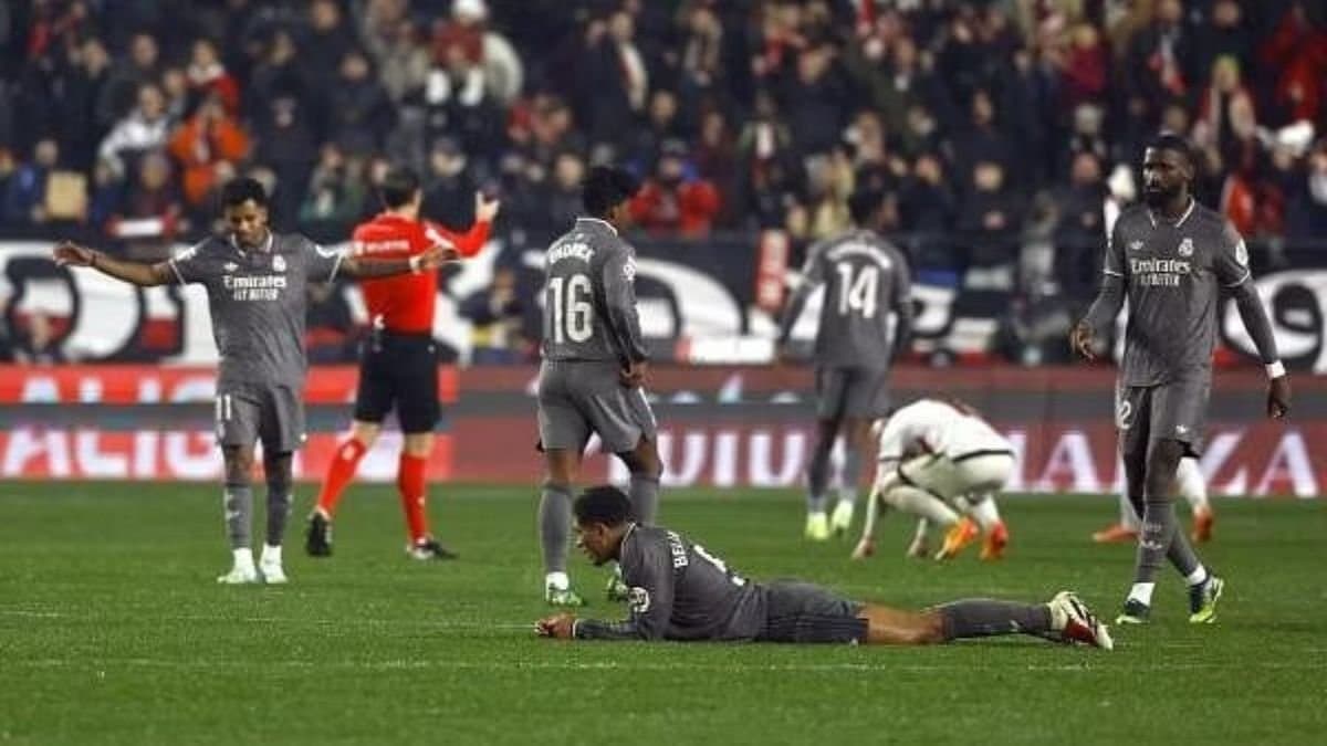 Real Madrid and Rayo Vallecano match ends in a draw spt 