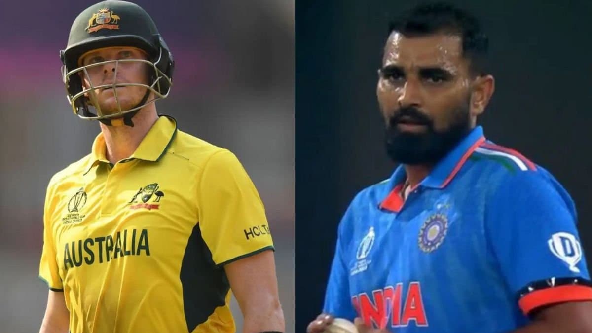 Steve Smith did not touch bat since he missed the full toss of Mohammed Shami